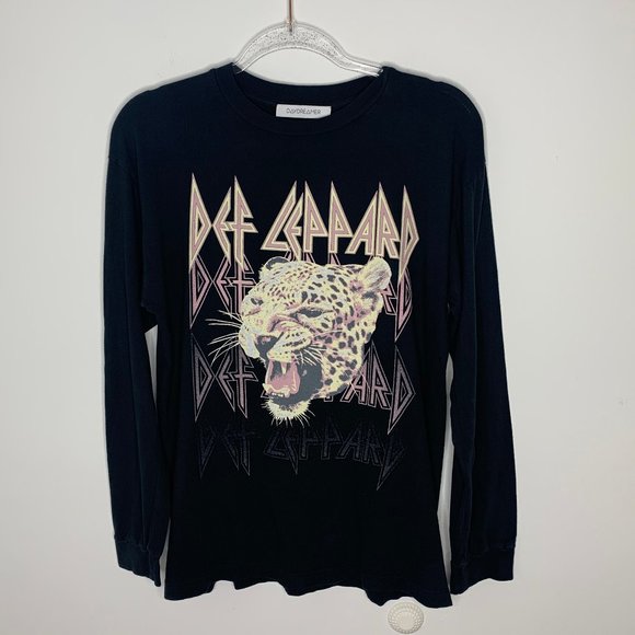 NEW Daydreamer Def Leppard retro graphic sweater - Picture 2 of 5